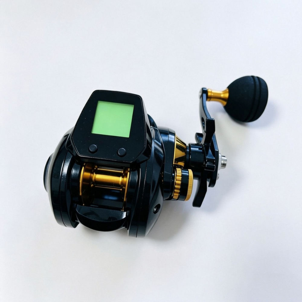 Trolling Reel - Electronic Baitcasting Fishing Reel Deep Spool
