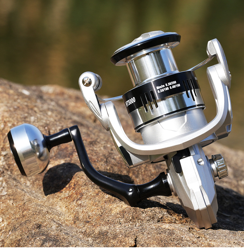 Silver Fishing Reel Spinning U - Trolling Reel review and price