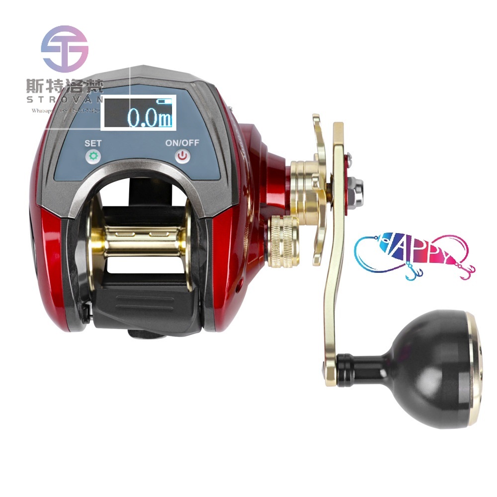 6+1BB Digital Display Electric - Trolling Reel review and price