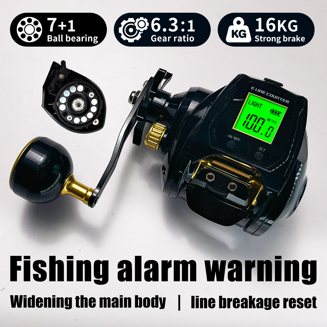 16-Kilogram Braking Force, 6.3 - Trolling Reel review and price