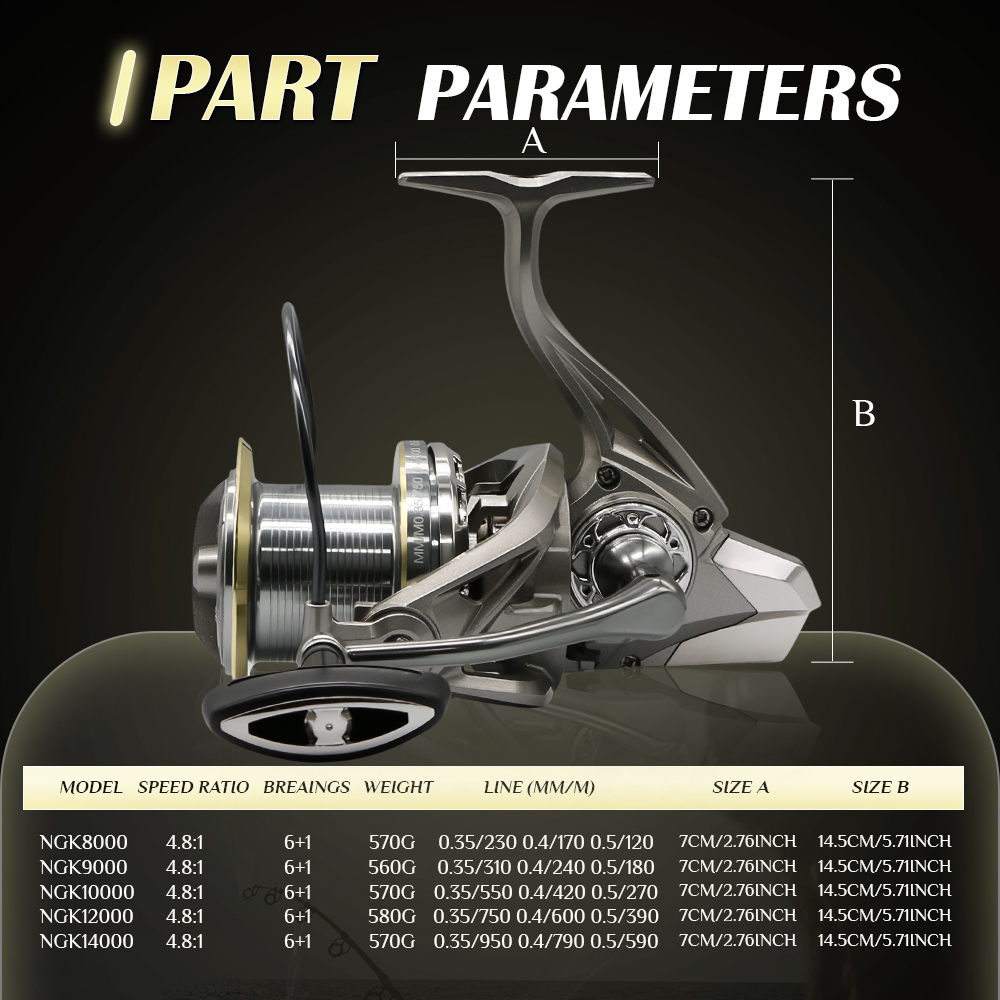 NGK Stainless Steel Bearing Sp - Trolling Reel review and price