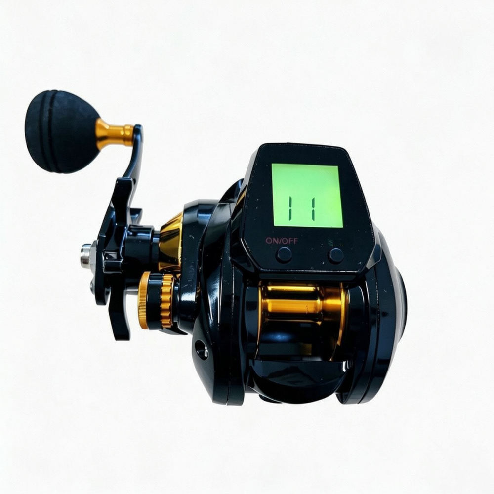 Electronic Baitcasting Fishing - Trolling Reel review and price